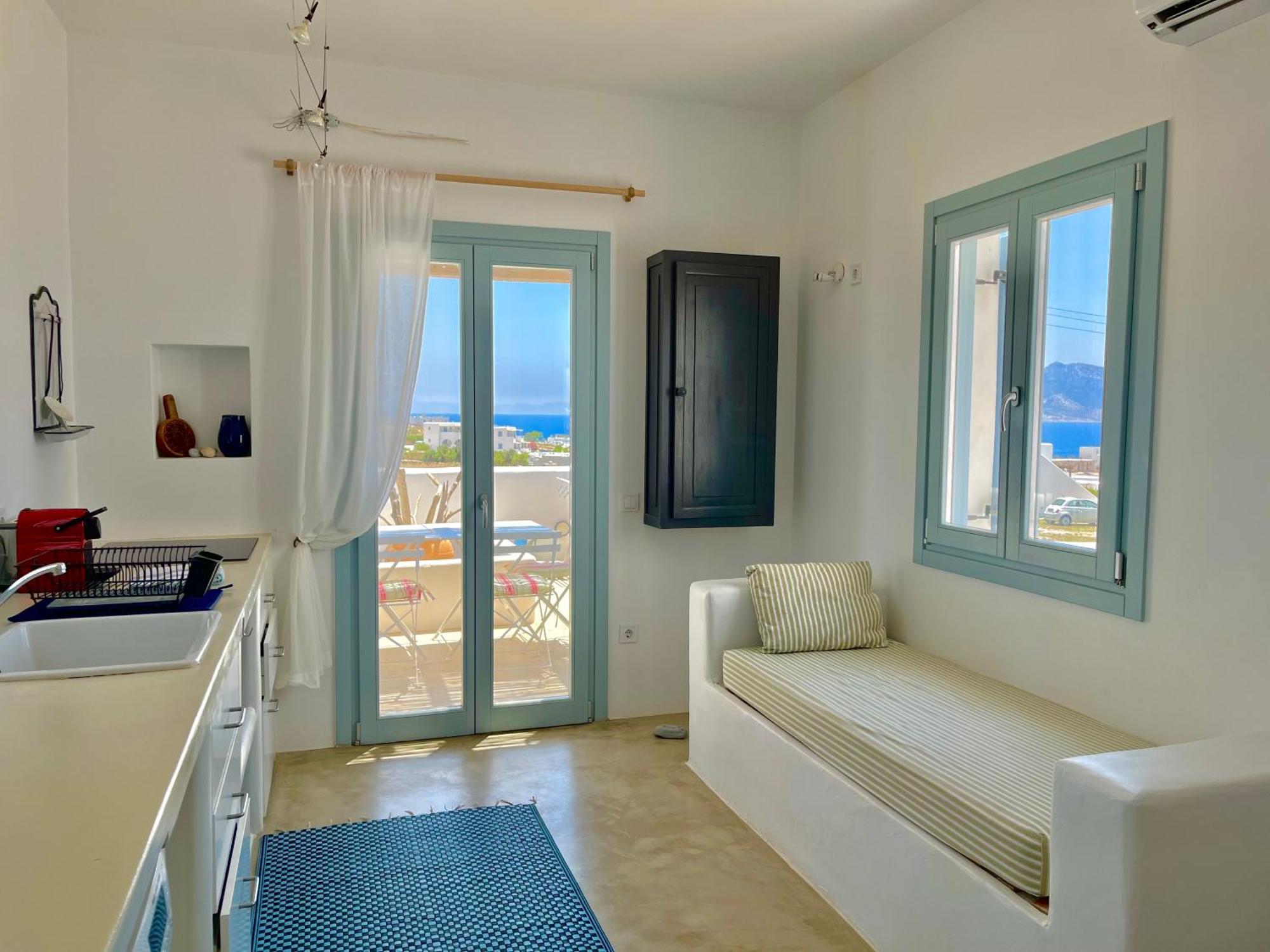Eos - Appartement De Charme Et Confort Pour 4 Personnes Pres De La Plage Et Du Coeur De Koufonissi 쿠포니시아 외부 사진